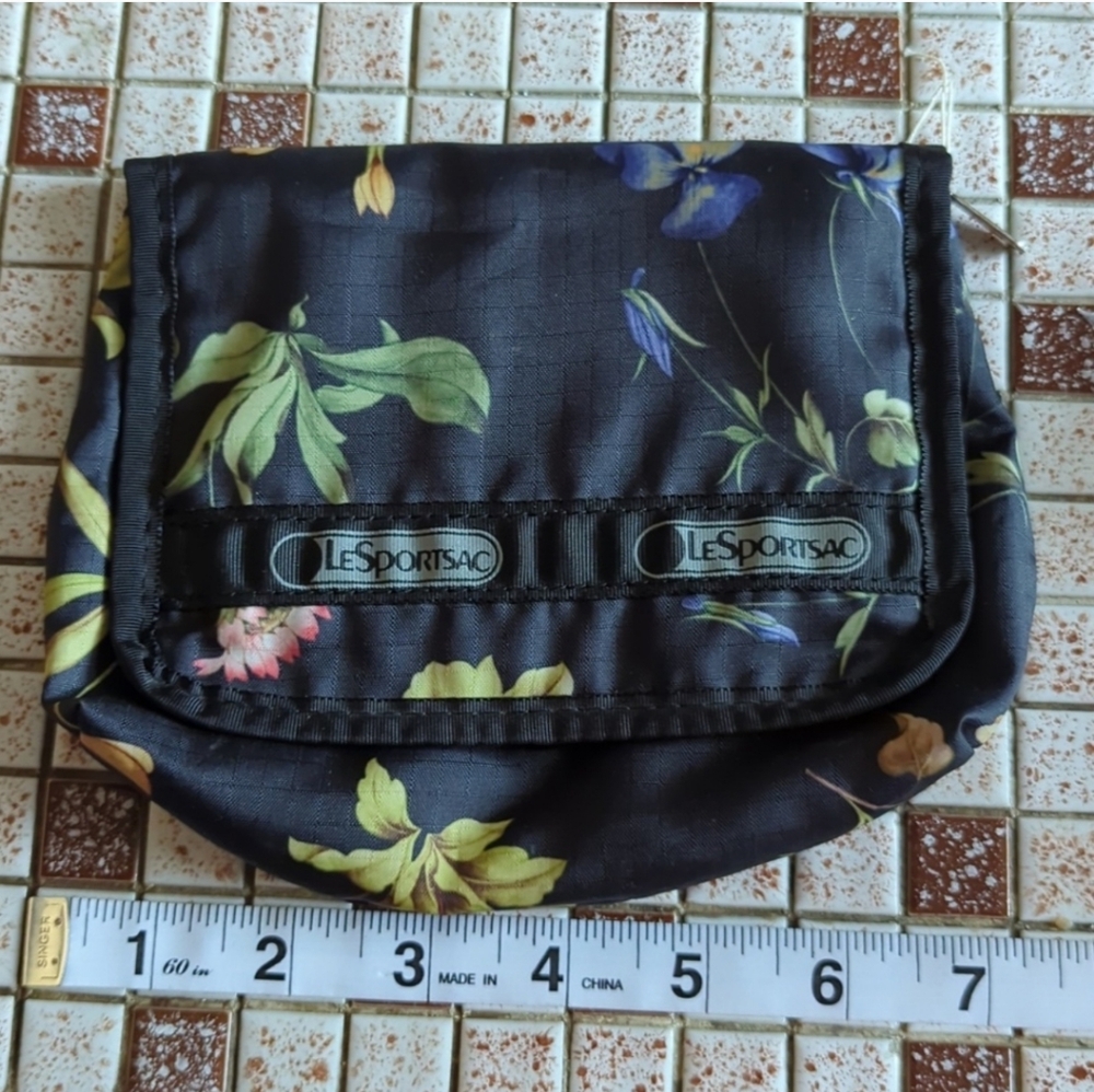Lesportsac Floral Pouch with Mirror